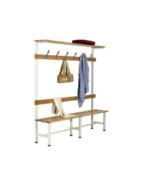 BANCS-PATÈRES AVEC TABLETTE PORTE-PAQUET
